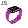 Waterproof Tracker Smart Watch With Heart Rate and Blood Pressure Monitor For Elderly smart watch bracelet ID116 PLUS
