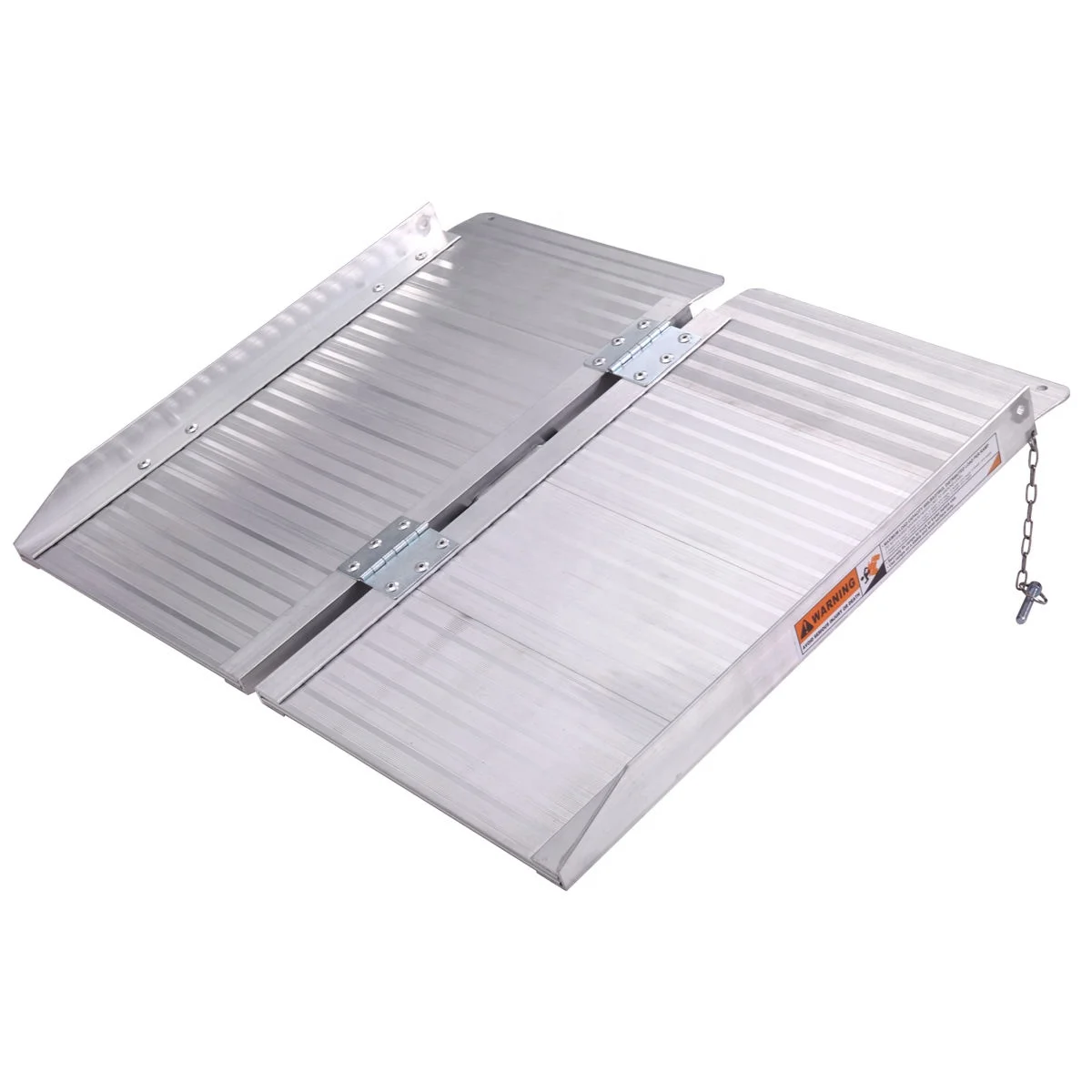 Portable Lightweight Aluminum Bi-folding Wheelchair Ramp For Stairs ...