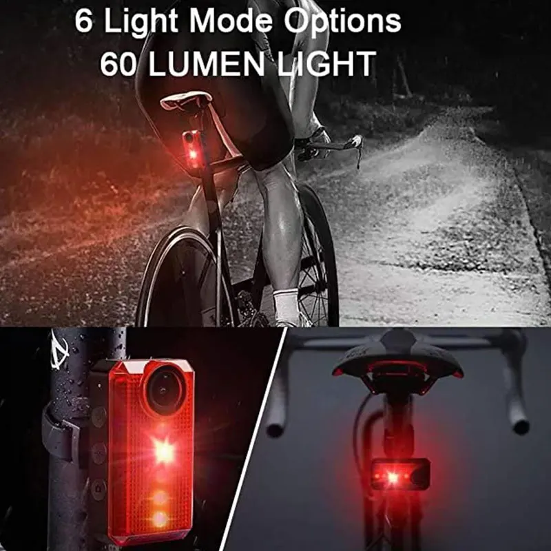 Ismart Bike Back Camera Light Bike Rear Light Camera Rear View Camera For Bike Bicycle - Buy 