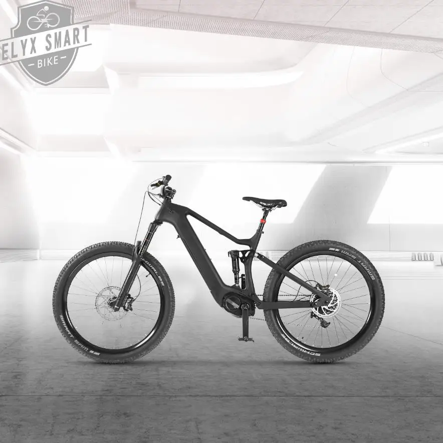 

Electric Mountain Bike 2020 of Elyx Smart electric bike bafang m600 e bikes 27.5 full suspension Electric Mountain bicycle