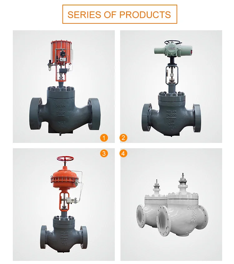 Penumatic Control Valve Boiler Feedwater Pump Recirculation Flow