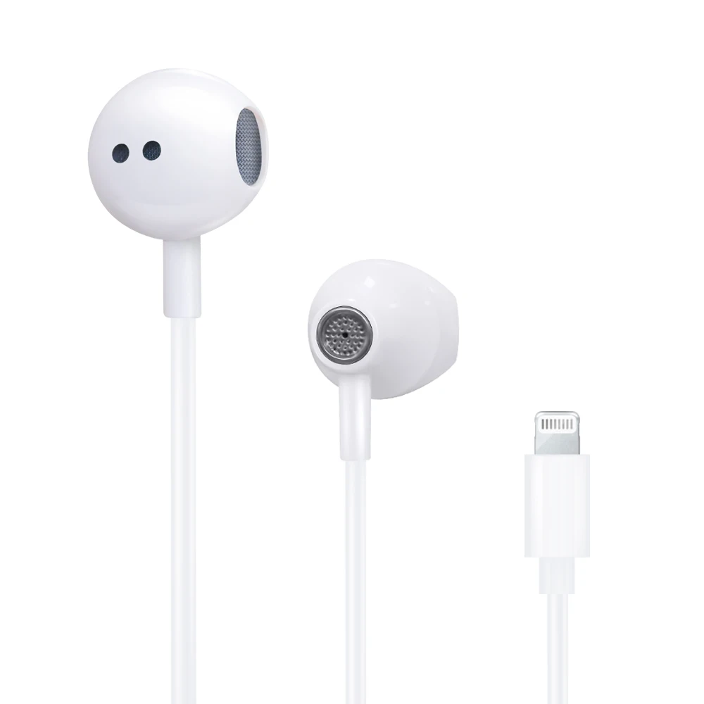 

White lighting earbuds 2020 original headphones earphones for iphone apple with c100 chip