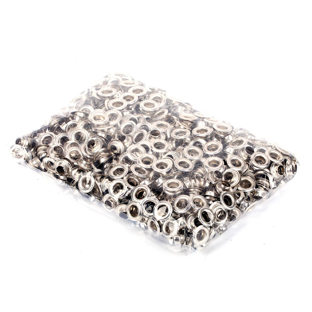 

20 bags of 10mm Nickel Plated Buttonholes/Eyelets for Advertising Cloth Canvas
