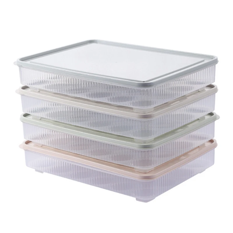 

Kitchen Egg Storage Box Egg Storage Box Transparent 24 Grid Egg Storage Box