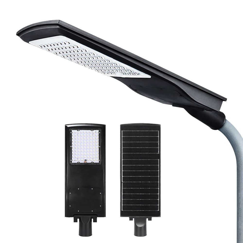 KCD waterproof ip65 china wholesale sale price list outdoor luminaria 200w 150w 100w 60w 50w all in one solar led street light