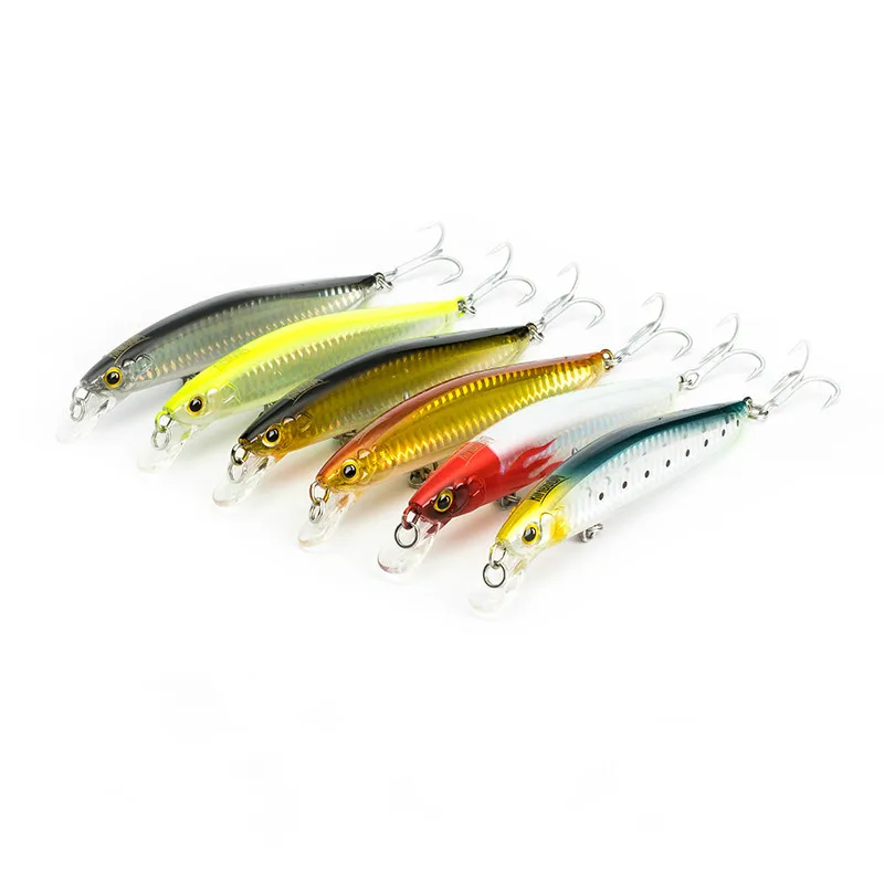 

Sea fishing lures Jerkbaits minnow saltwater 105mm 14g floating artificial bait good action wobblers hard lure, 6colors