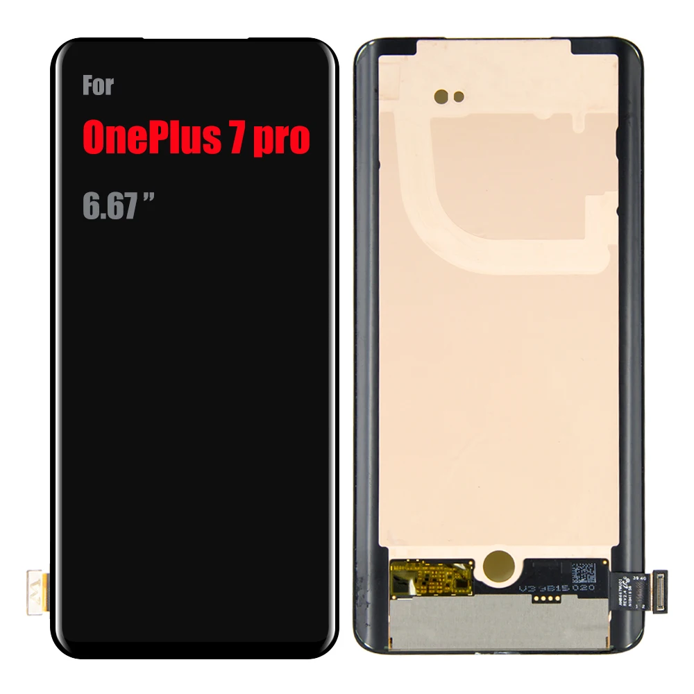 

Original Lcd screen For Oneplus 7 Pro LCD Display For Oneplus 7Pro 1+7 pro LCD Touch Screen Digitizer Assembly, Black