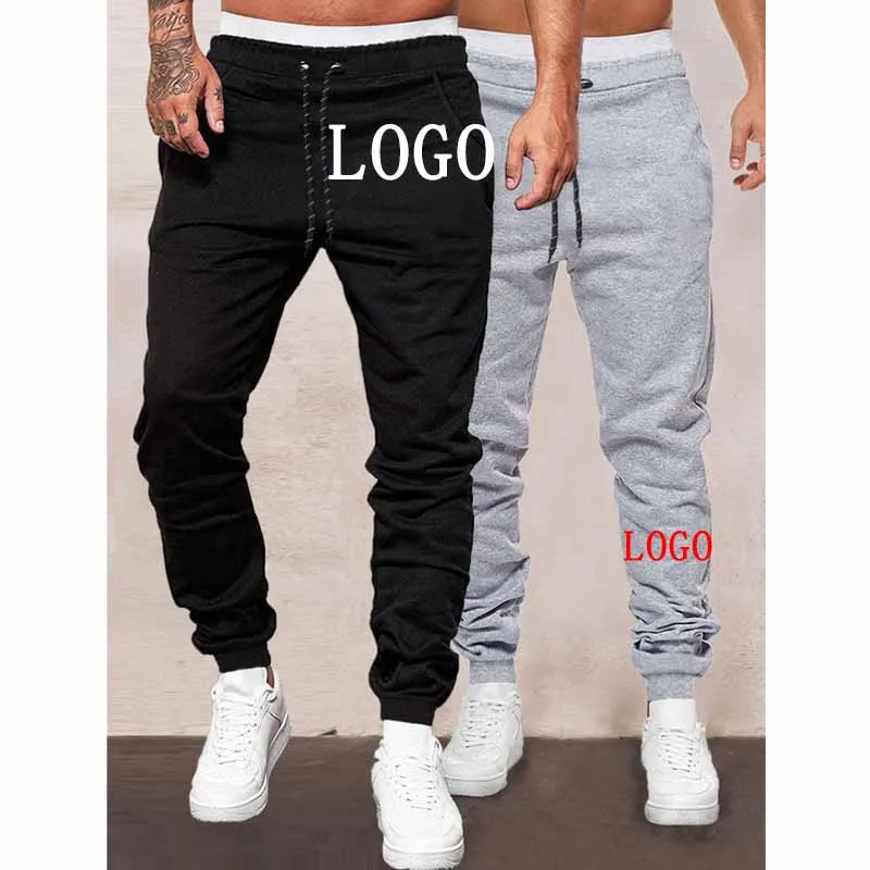 

Wholesale Stacked Joggers Pants With Side Pockets Stack Cargo Pant Men's Trousers Outfits Joggers, As picture