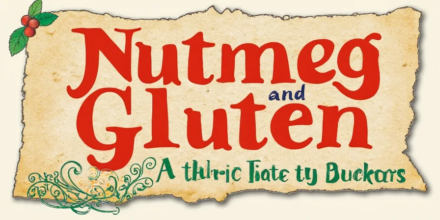Close-up of a gluten-free label on a spice jar
