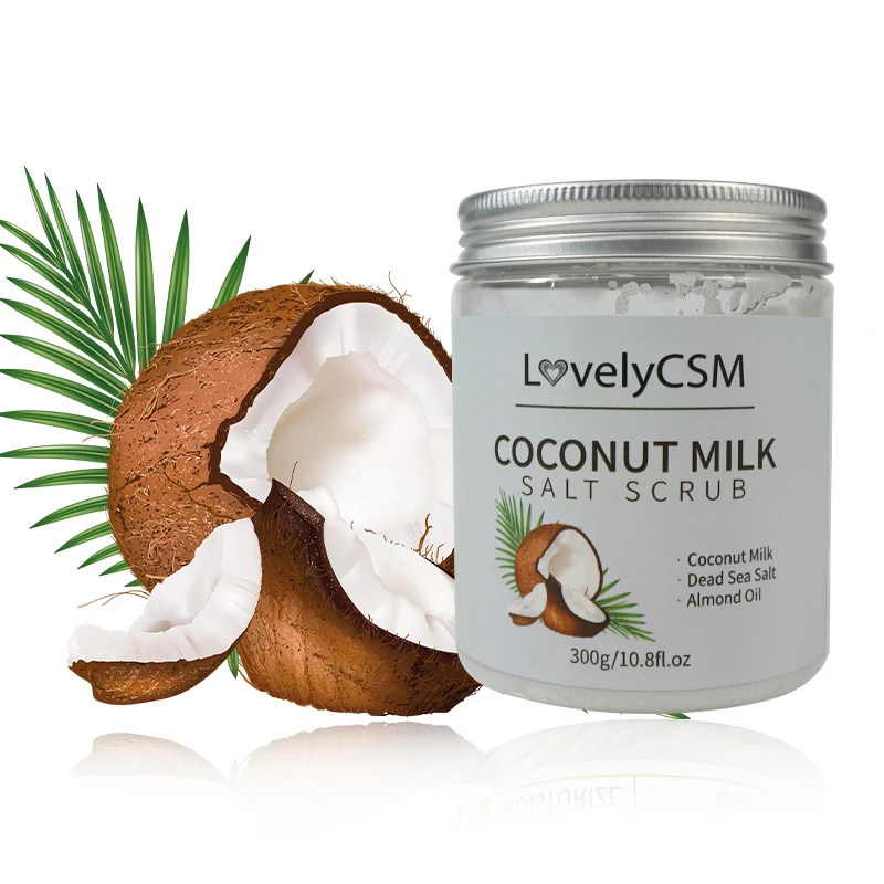 

Wholesale Oem Exfoliating Natural Organic Coconut Ingredient Body Scrub