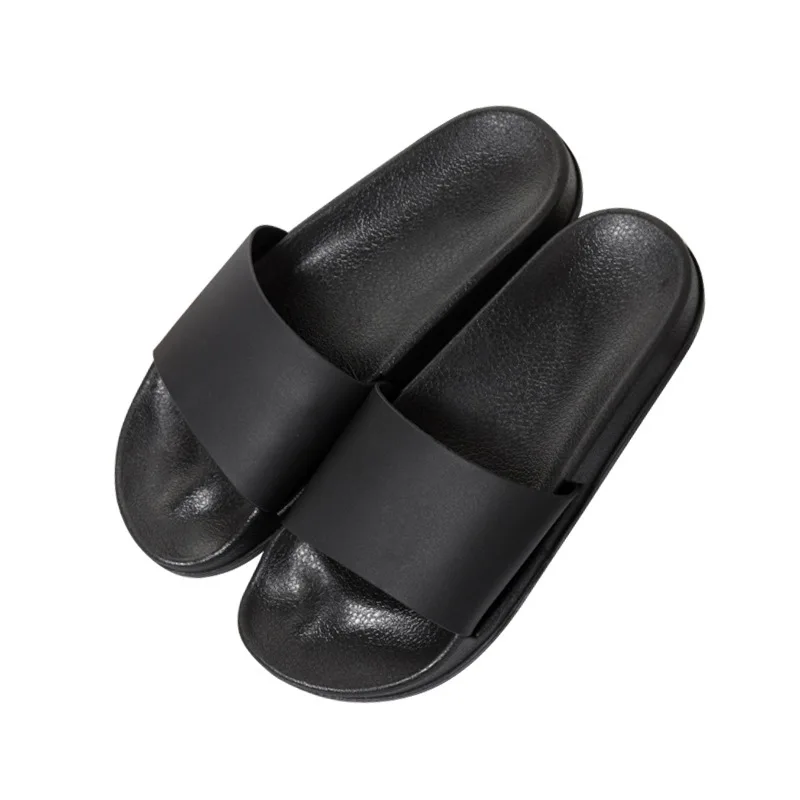 

2020 New Fashion Brand Solid color couple indoor slippers cool breathable non-slip soft home bathroom female sandals and slipper