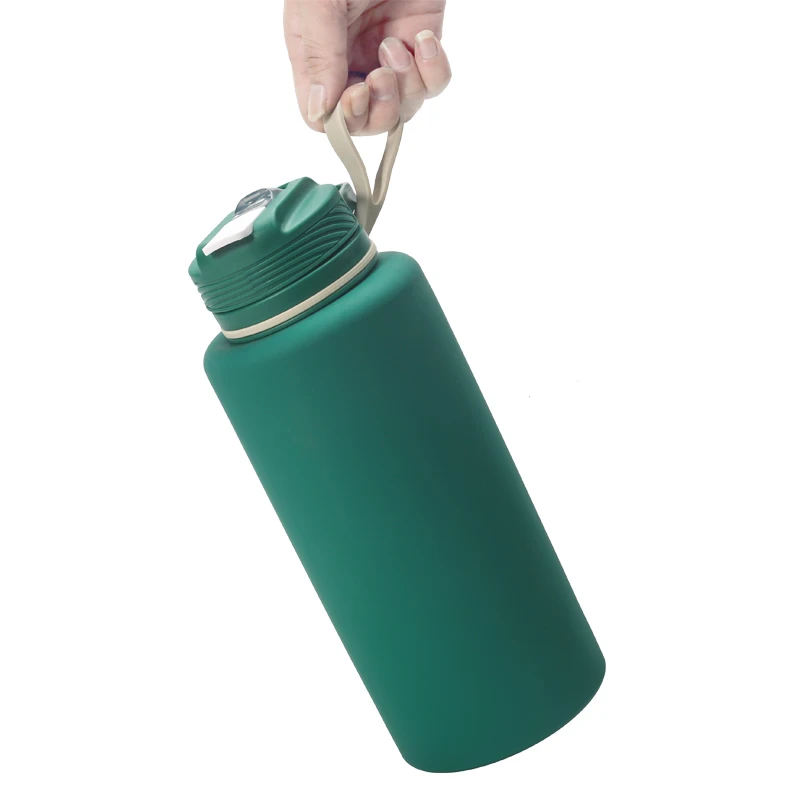 

eco friendly silicone bottle foldable water bottle new product 2021 silicone water flask collapsible water bottle