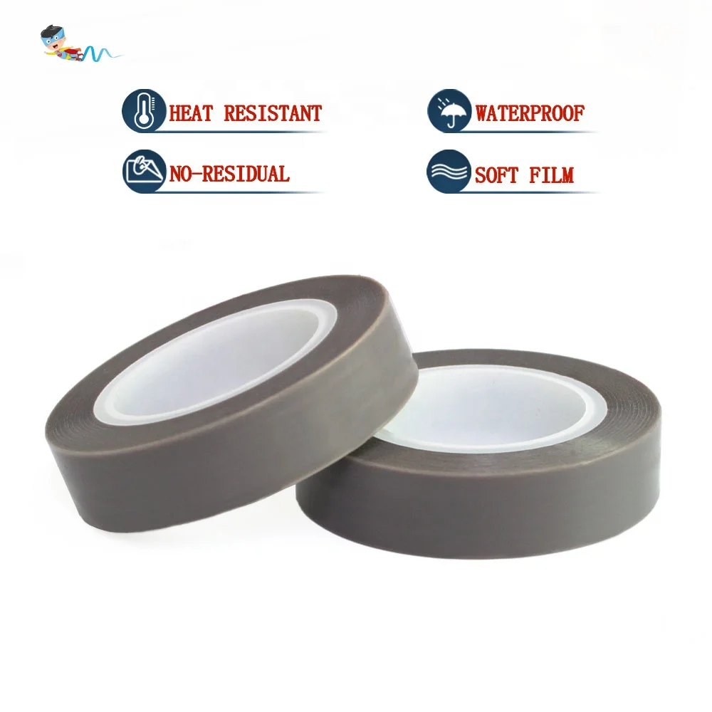 High Temperature Heat Voltage Resistant Skived PTFE Film Silicone Adhesive Insulation Wiring Harness Poly-Temp Anti-Seize Tape
