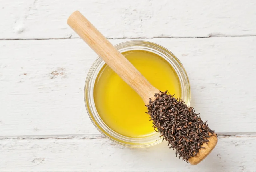 Black cumin seeds and oil with common food pairing options