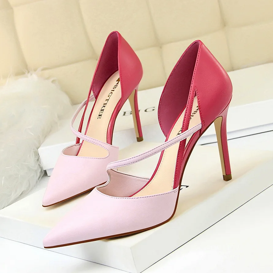 

Womens Flower Crystal Wedding Pointed Toe Sandals High Heel Shoes