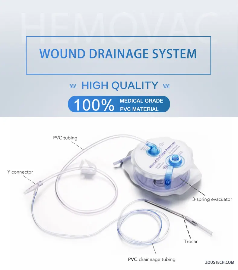 Hemovac Autotransfusion System With Pvc 10 Fr Drain Buy The Hemovac