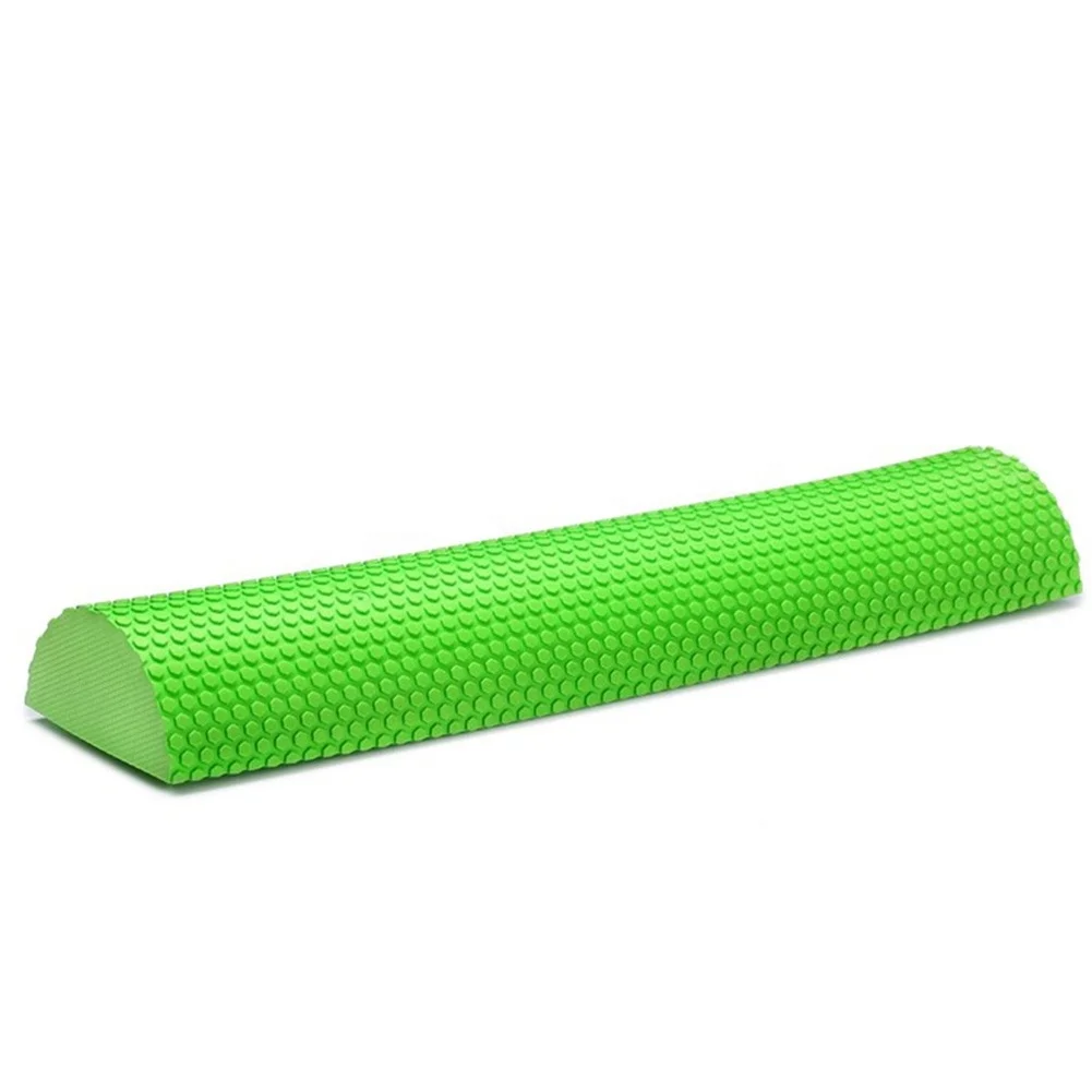 

Half Round EVA Foam Roller for Yoga Pilates Fitness Equipment Balance Pad Yoga Blocks With Massage Floating Point, Optional