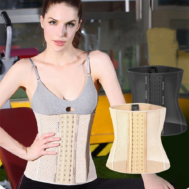 

2021 New Design Women Waist Traner Sports Body Shaping Sweat Belt Waist Trainer With Wholesale Price
