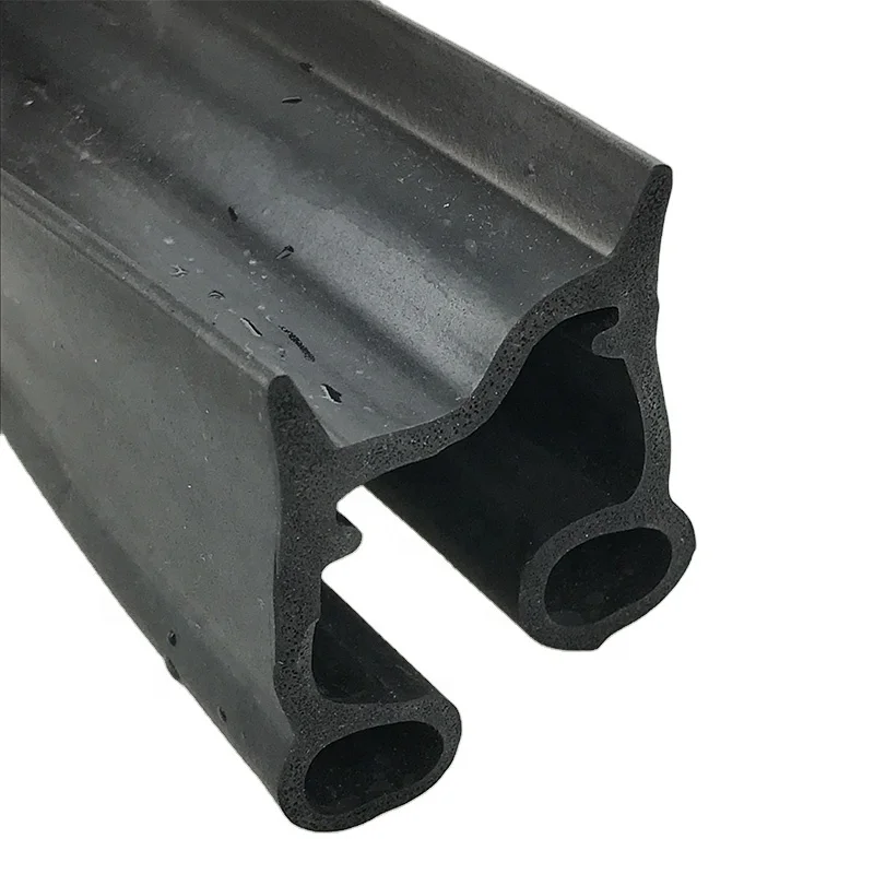 Double Hole Cold Room Door Seal Gasket for Refrigeration Air-tight Sealing