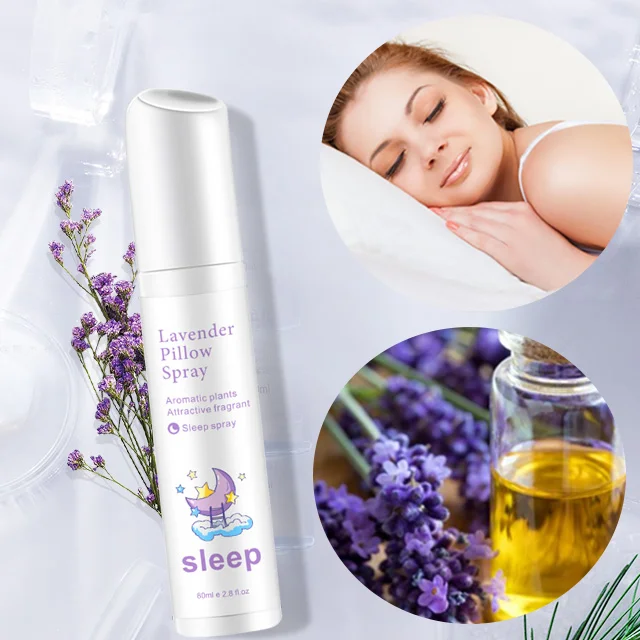 

Private Label Natural Aromatic Mist Made with Pure Lavender Oil Sleeping Pillow Spray