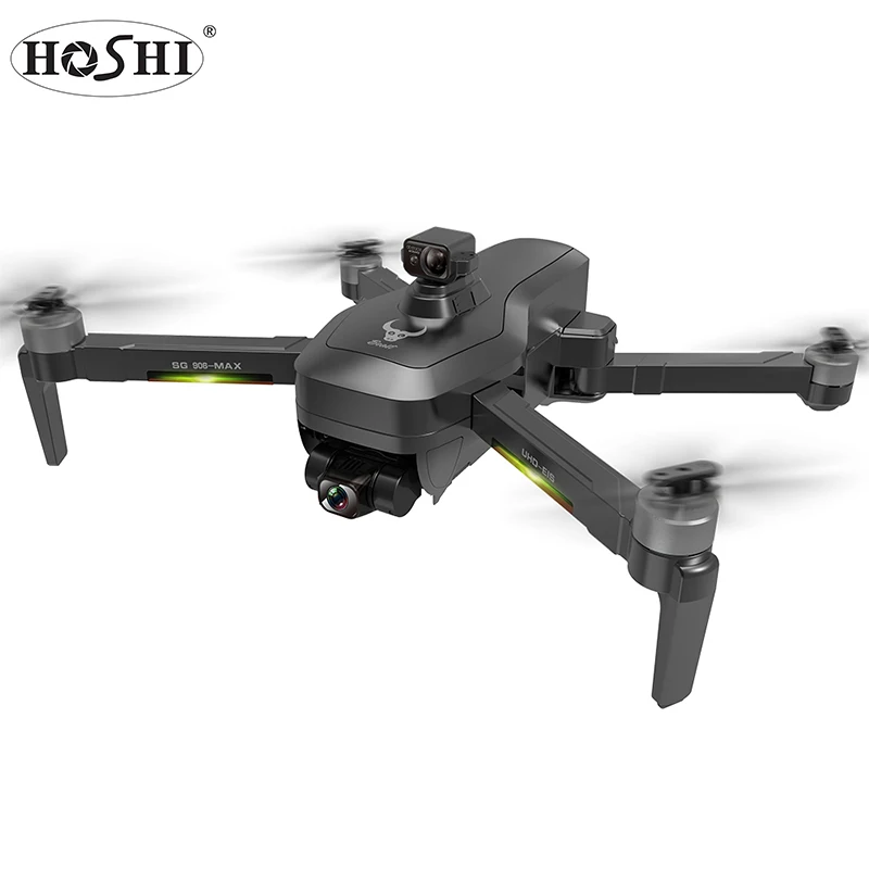 

SG906 MAX GPS Drone with 4K Camera Three-Axis Gimbal Obstacle Avoidance Brushless Professional Quadcopter SG906 UHD EVO Drone, Black