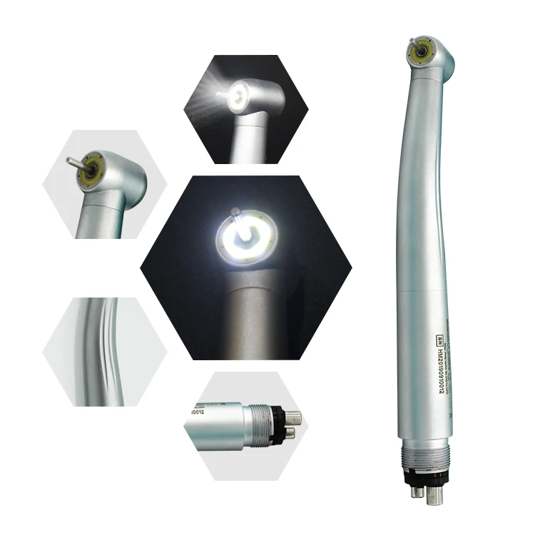 

Dr. Super New Shadowless 5 LED 5 Water Spray Dental High Speed Handpiece