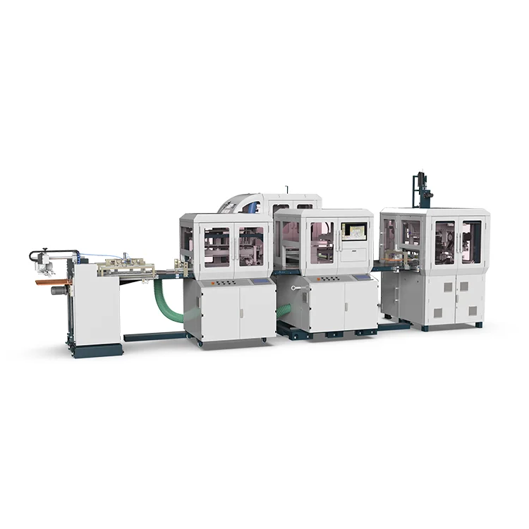 
Factory airect sale automatic rigid box machine for mobile phone boxes 