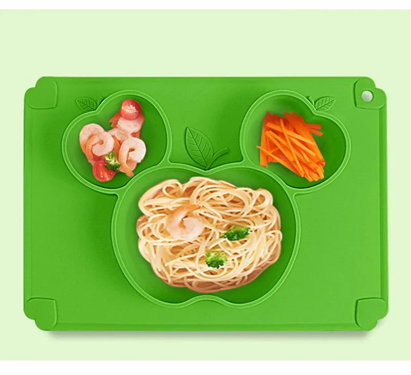 

Hot Sale Good Quality Plate Silicone Baby Silicon Plate Set Baby Suction Plates For Babies