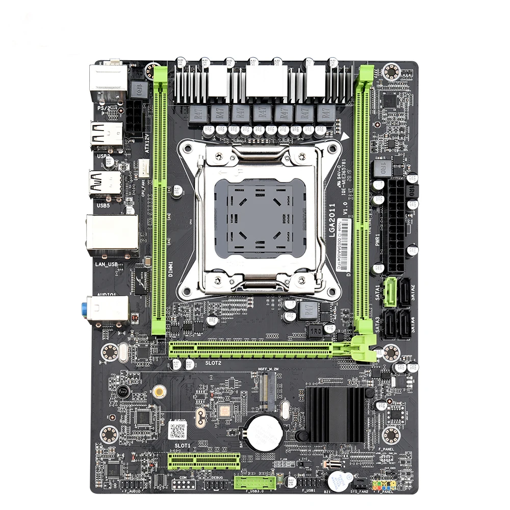 

motherboard unlocked x79 with DDR3 16GB USB SATA 3.0 computer motherboard X79m-s 3.0