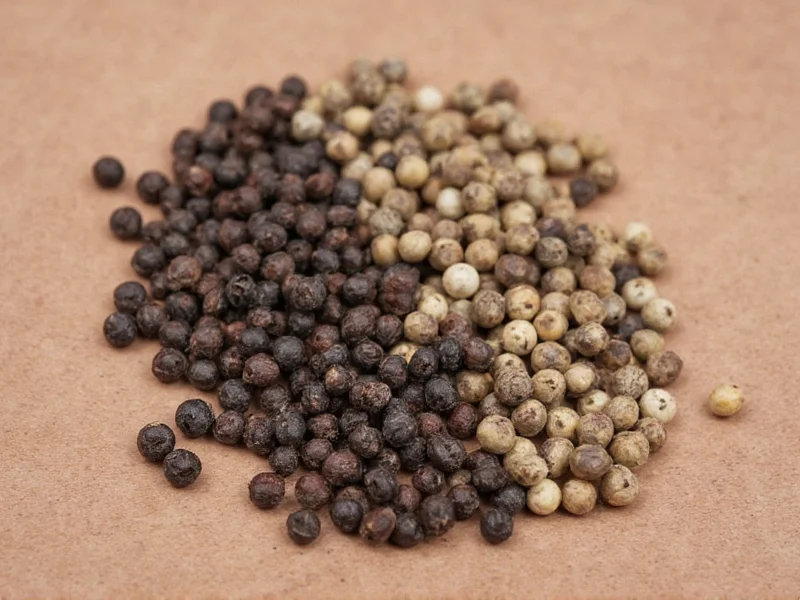 Black vs White Pepper: Key Differences Explained