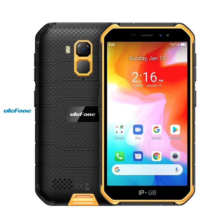 

Professional Ulefone Armor X7 Pro IP68 Smartphone Waterproof Android 10 Rugged Phone 4GB RAM NFC 4G LTE Cell Phone
