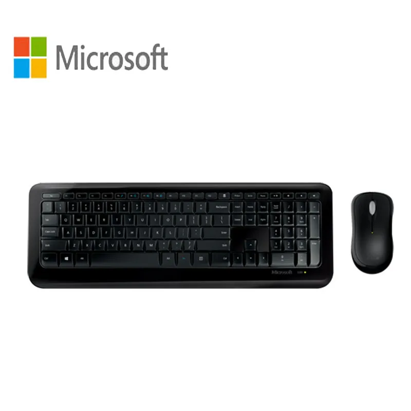 

Microsoft 850 Wireless Keyboard Mouse Combos 800 Upgrade 2.4G Wireless Mouse Keyboard Suit For Desktop Laptop