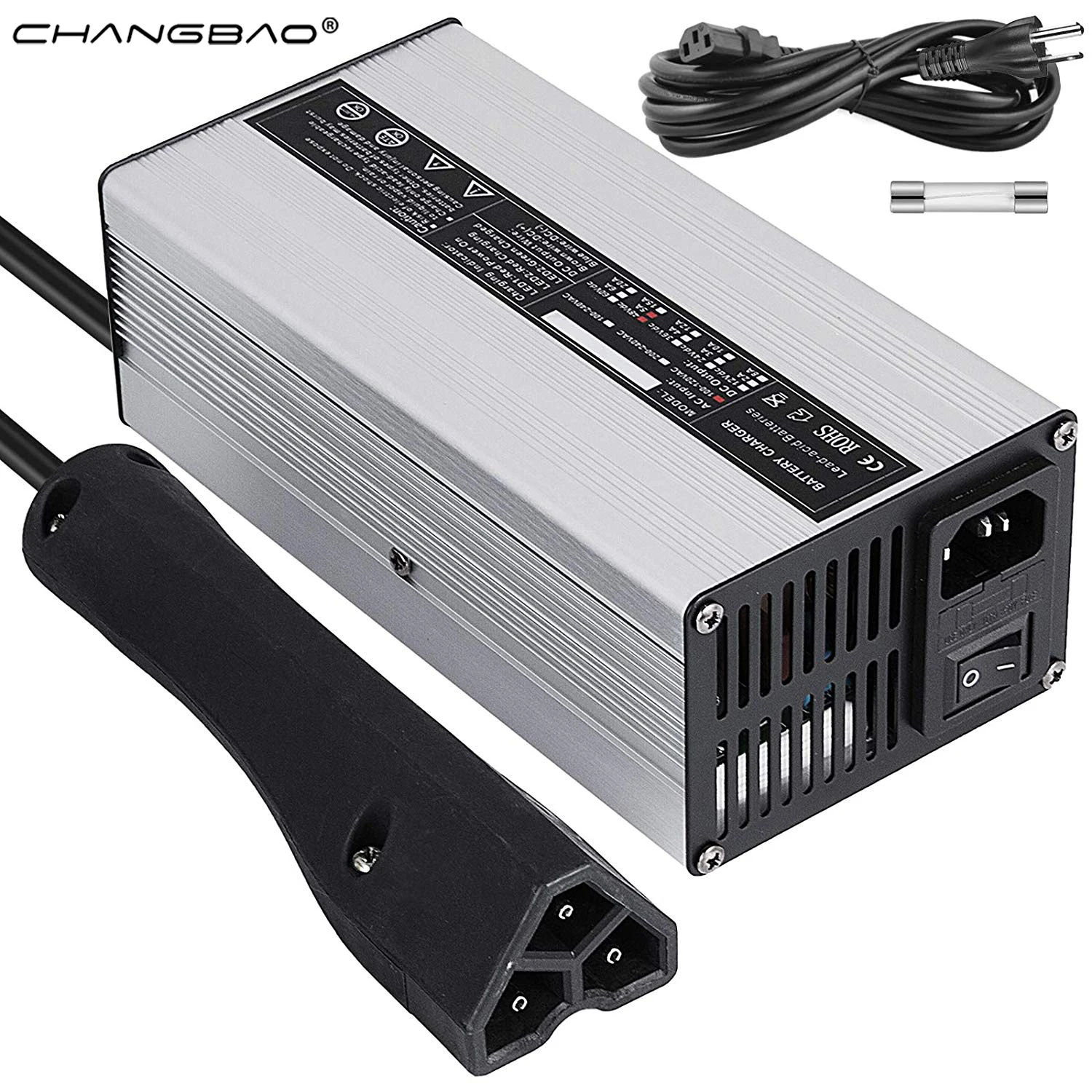 Yamaha 48v 6a Golf Cart Battery Charger With Ezgo Rxv Txt Powerwise 3