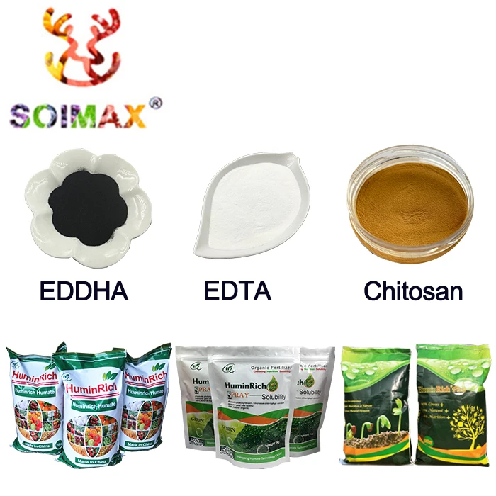 
Soimax Agro Fertilizer Humic Potassium Humate Fulvate EDTA EDDHA Amino Acid Chitosan Powder Npk Organic Fertilizer 