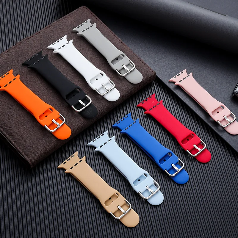 

Silicone watch band strap For appl Watch Strap For Apple 6 Silicone Watch band