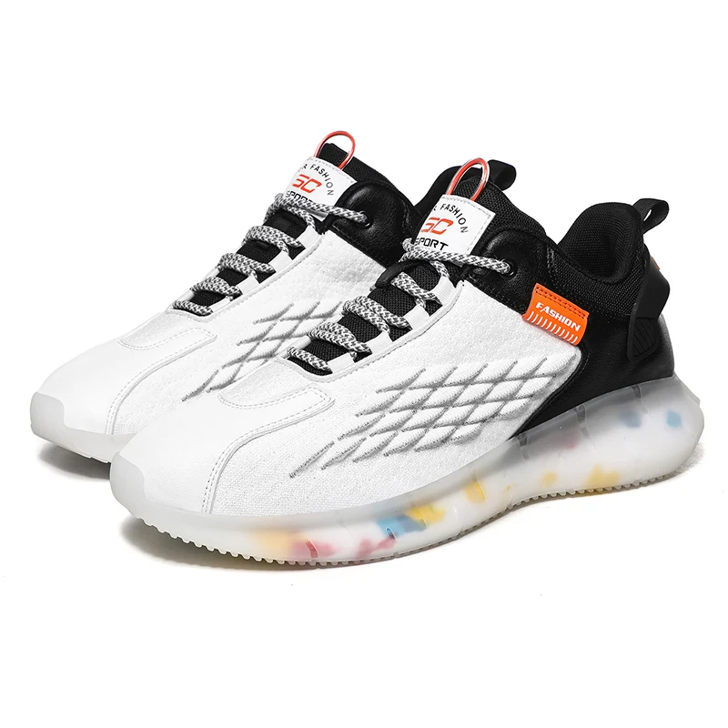 

High Quality China Factory Latest Design Men's Fashion Sport Shoes Man Shoes 2020 Sneakers, Black, white&grey, black&white, green(39-46)