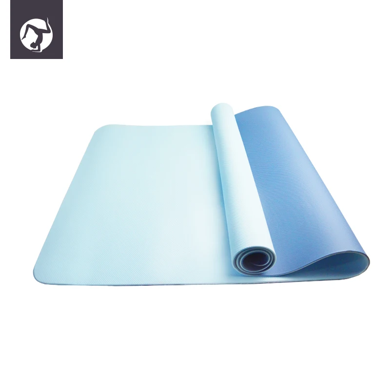 

Professional Tpe Yoga Mat Mint Color With CE Certificate, Blue/green/yellow/red/pink/black/gray etc