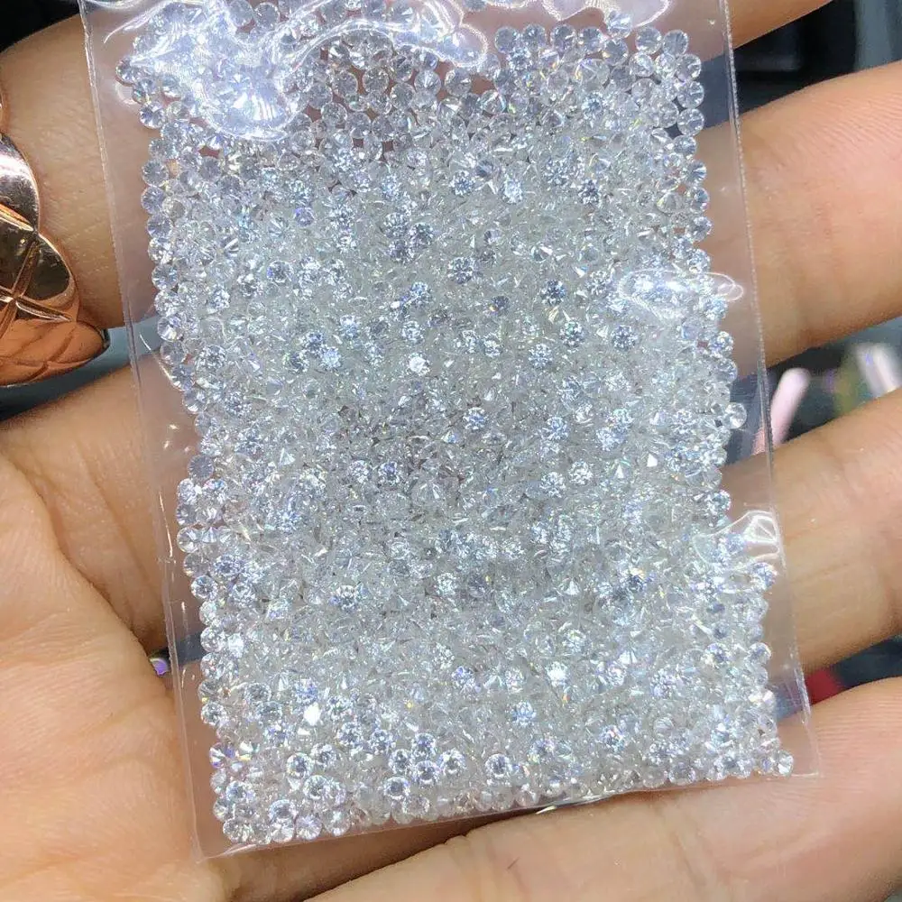 

2.8MM D COLOR VVS1 CLARITY Wholesale Melee Size Moissanite Diamonds Brilliant Round Cut Moissanite Stones Wuzhou Holycome
