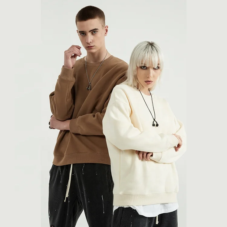 

2021 fashion hoodie unisex sweater o neck unisex hoodie set, Customized color and stock colors