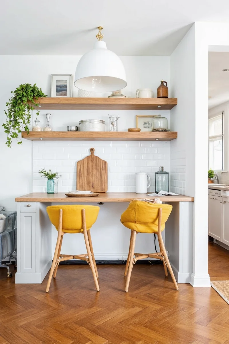 Easy-to-clean materials for family kitchens