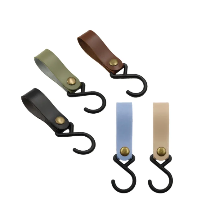 

Hanging Strap Hook PU Leather Durable Camping Tent Hanger Heavy Duty Swing Straps Hanging Kit Hammock Straps, Customized color