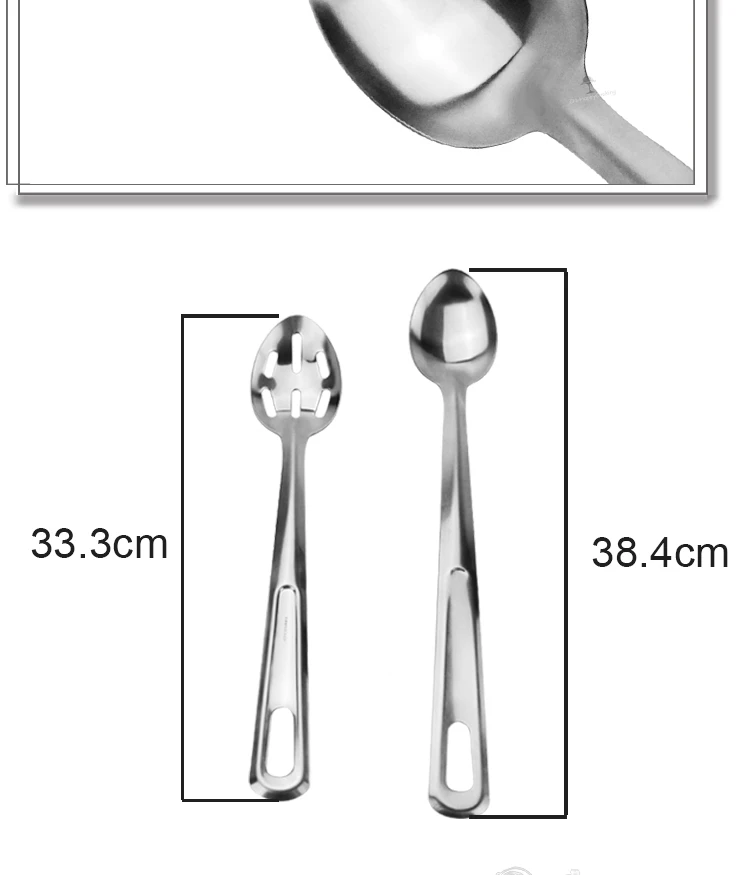 High quality Stainless Steel Slotted Spoon Serving Spoon set