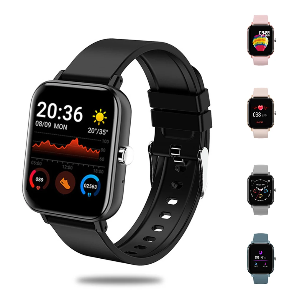 

P8 samrtwatchs Multifunction 1.4inch Heart rate measurement 240*240 Waterproof Exercise recording smart watch