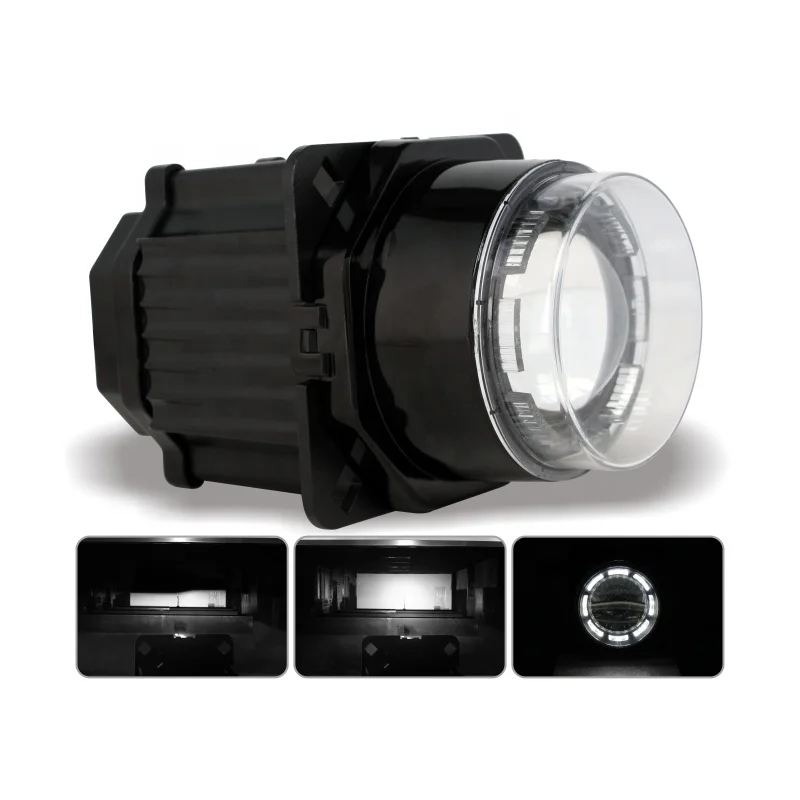 Tuff Plus R112 90mm LED head light white Light 12v  high  beam low beam auto car led headlamp for Bus and Motorcycle