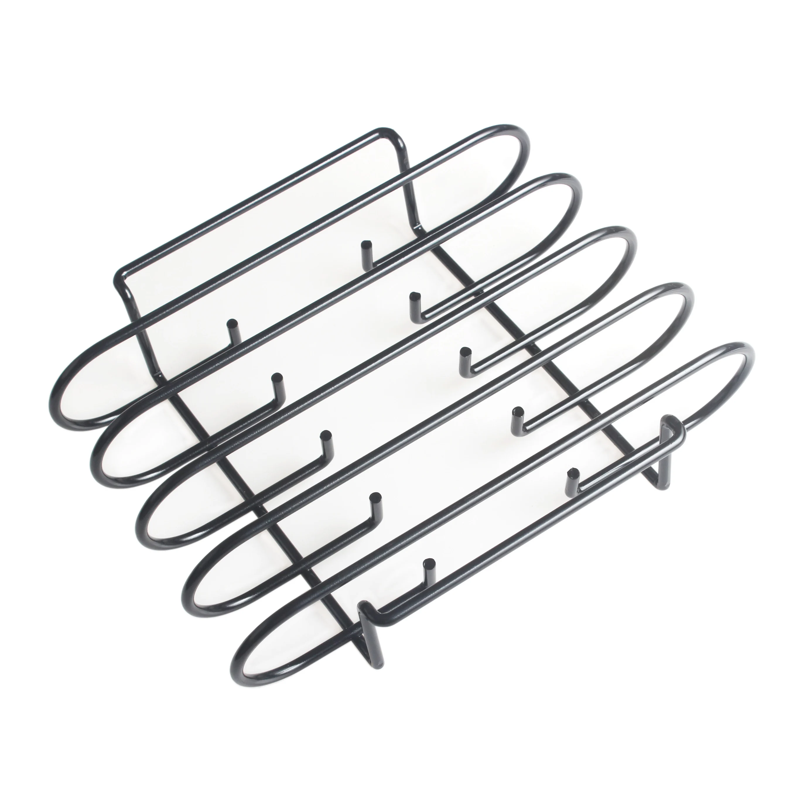 Hot Sale Stainless Steel Rib Grill Holder With Nonstick Paint Bbq Ribs