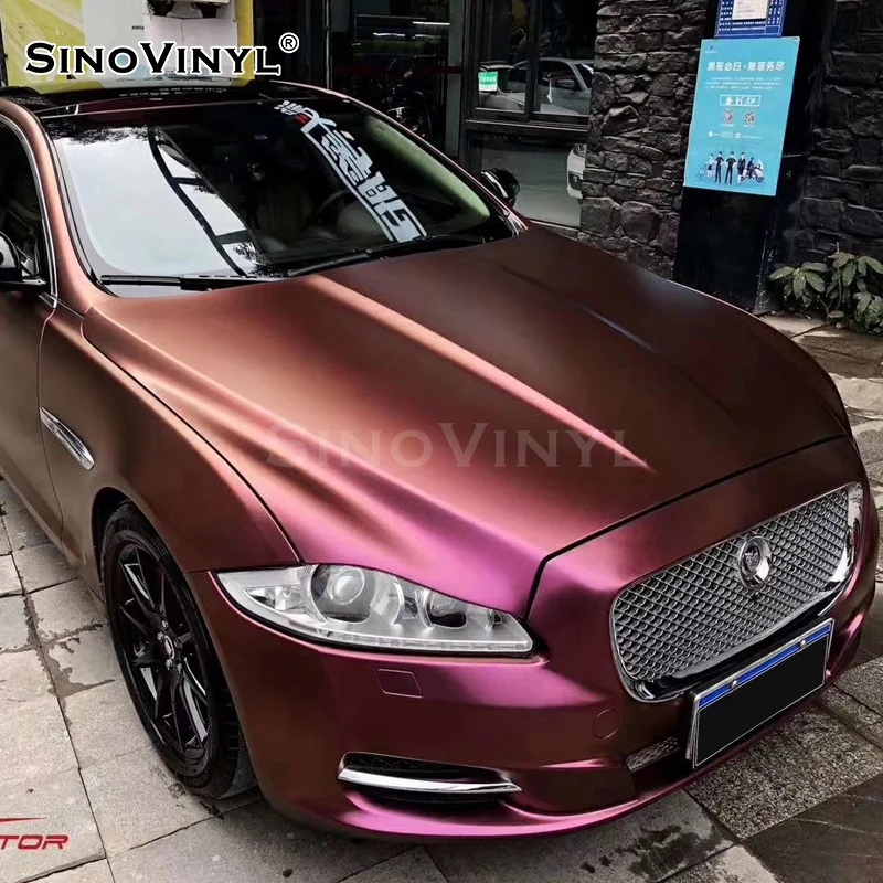 

SINOVINYL Double Casting Chameleon Electro Metallic Car Wrap Film Vinyl Roll