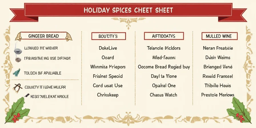Holiday spiced drinks lineup