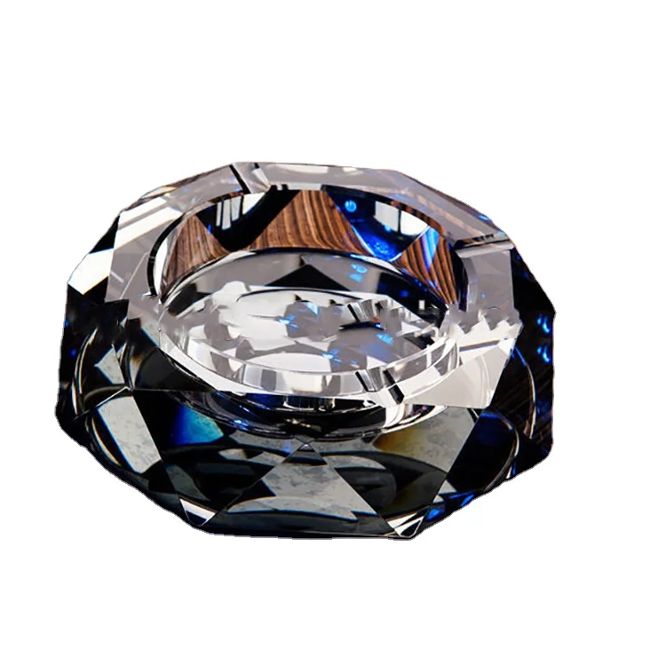 

Best selling durable using crystal glass ash tray