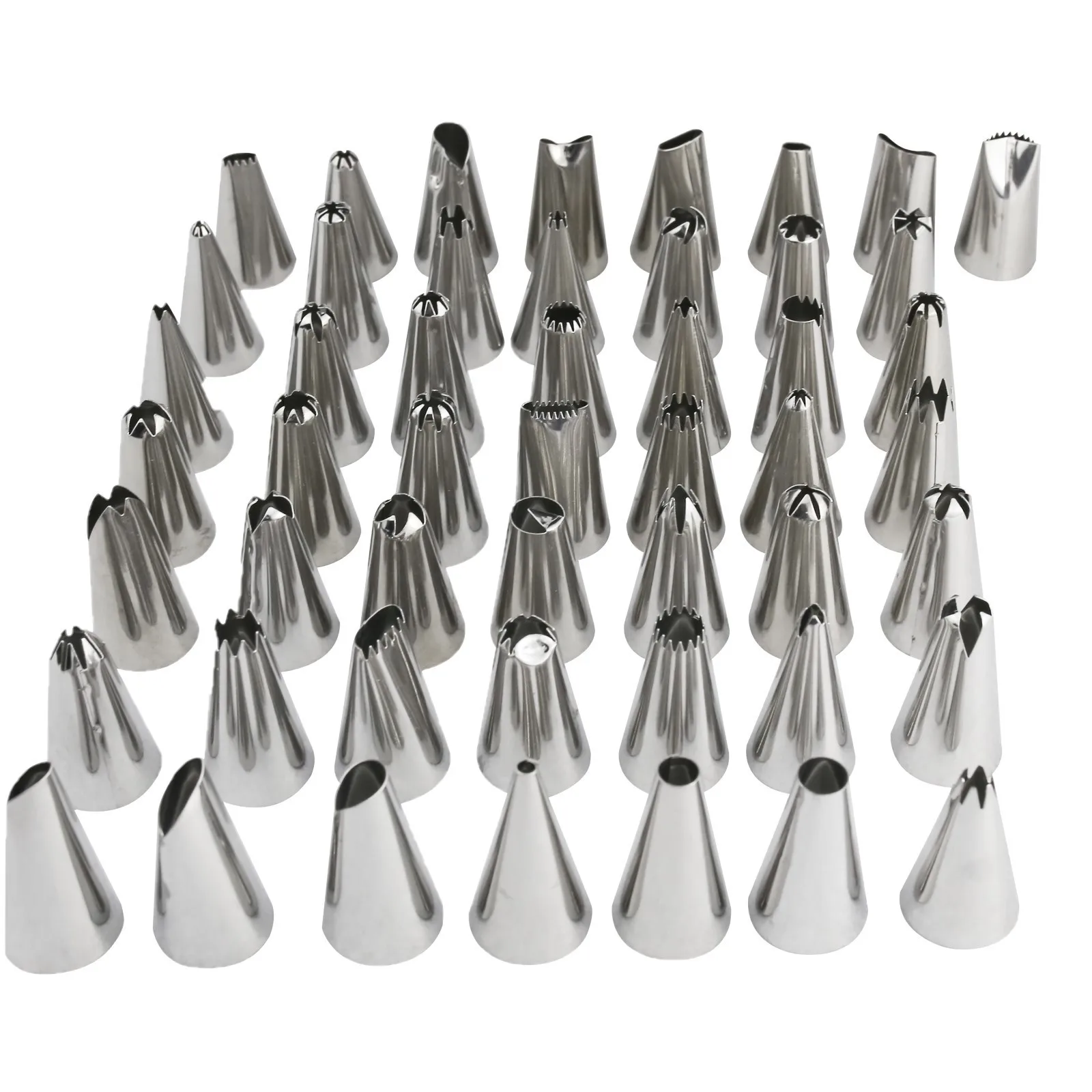 

48pcs cake decorating machine nozzles coupler baking tools cake decorating mouth set cake making tools