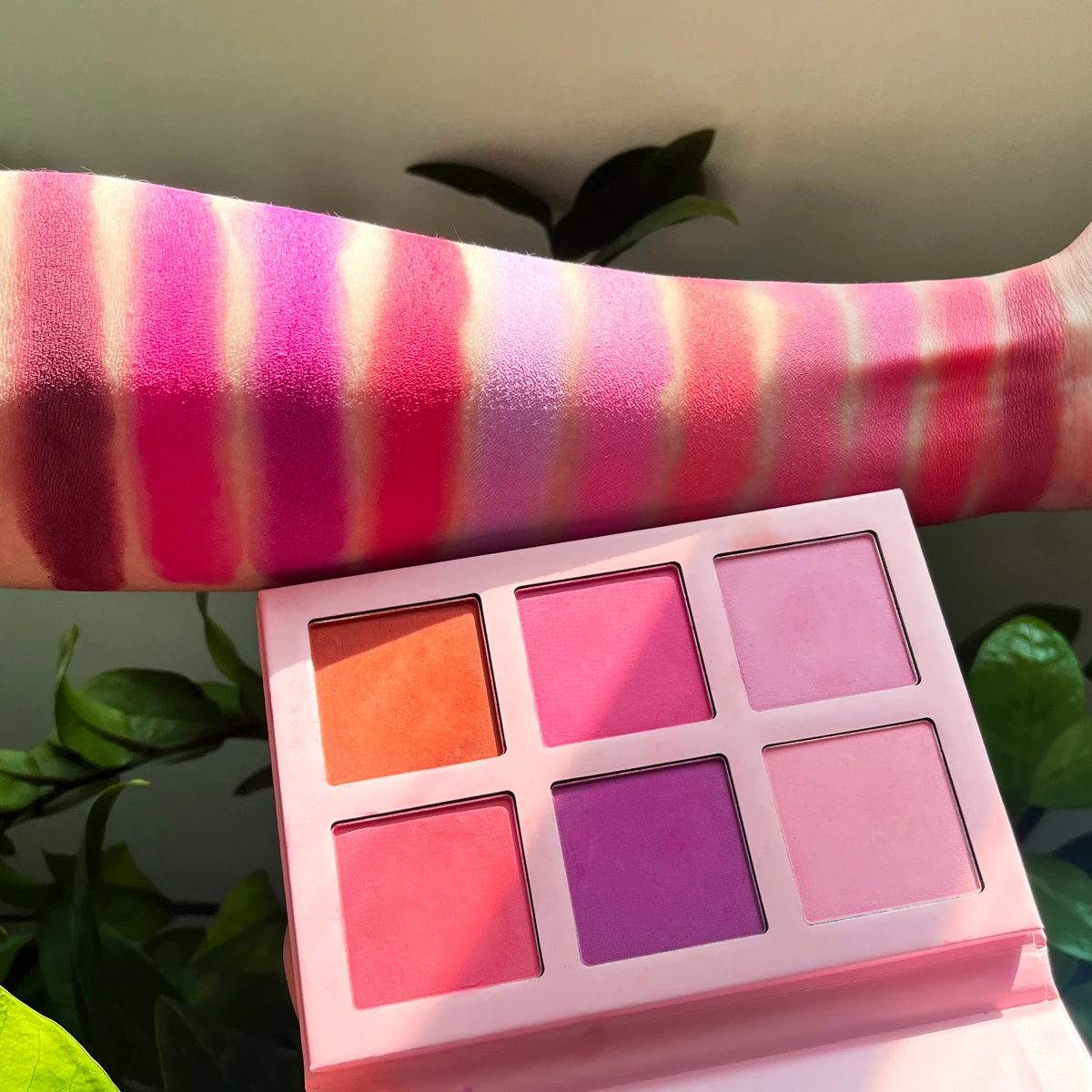 Hot Luxury Makeup Custom logo pink Blush Powder Color Blush Vegan Long Last Cheek Blush Palette